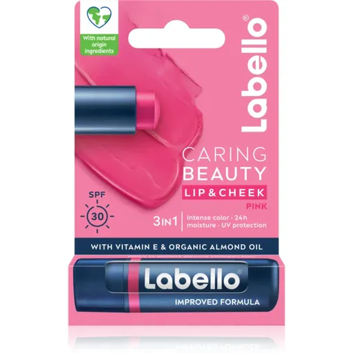 Labello Caring Beauty tónovací balzám na rty odstín Pink 4.8 ml