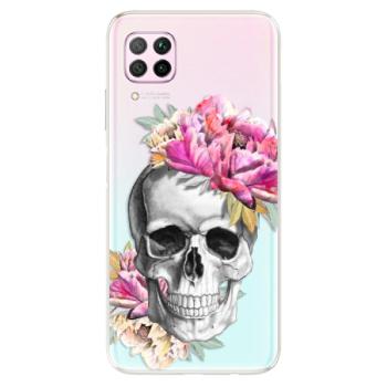 Odolné silikonové pouzdro iSaprio - Pretty Skull - Huawei P40 Lite