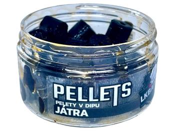 LK Baits Pelety v dipu Játra 60g