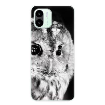 Odolné silikonové pouzdro iSaprio - BW Owl - Xiaomi Redmi A1 / A2