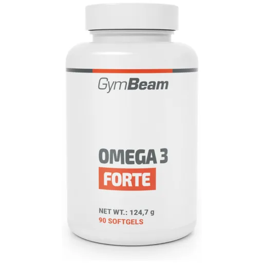 GymBeam OMEGA 3 FORTE - 90 CAPS Zdravý tuk, , velikost