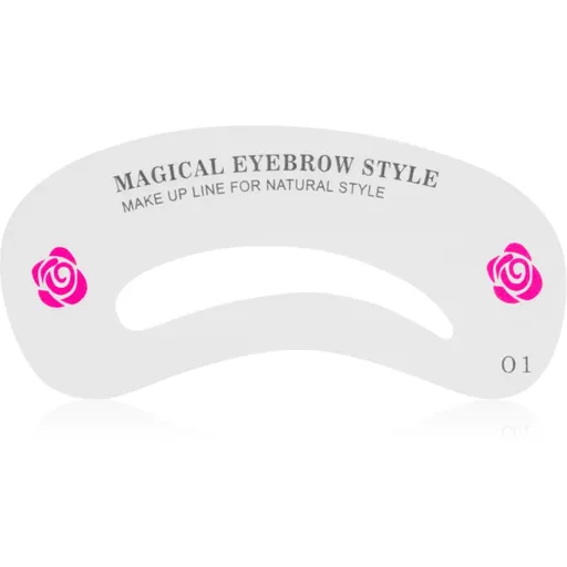 Lash Brow Eyebrow Stencil šablony na obočí 24 ks