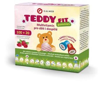 Galmed TeddyFIT gummies 100+20 Velikonoce + dárek 2 razítka (8594058230752)