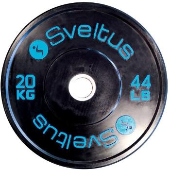 SVELTUS TRAINING OLYMPIC DISC 20 KG x 50 MM Nakládací kotouč, černá, velikost