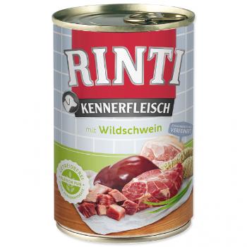 Konzerva Rinti Kennerfleisch divočák 400g