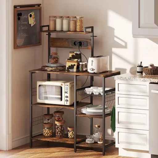 HOMCOM Kuchyňský regál se zásuvkou