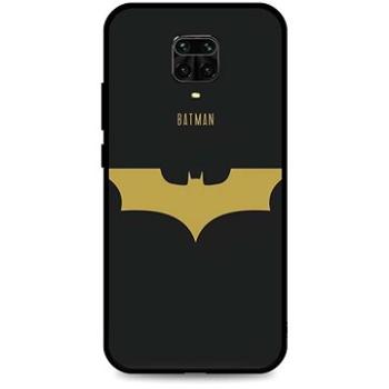 TopQ Kryt LUXURY Xiaomi Redmi Note 9 Pro pevný Gold Batman 52569 (Sun-52569)