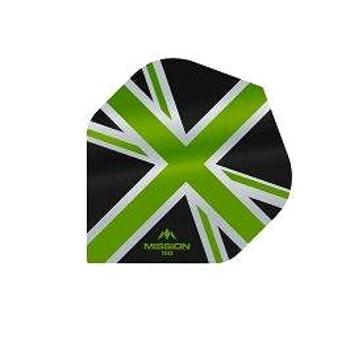 Mission Letky Alliance Union Jack - 150 - Black / Green F3135 (289342)