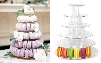 Stojan na makronky - Macaron Tower 6 pater - 