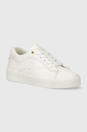 Kožené sneakers boty Gant Lagalilly bílá barva, 28531698.G29