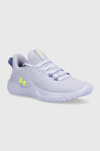 Tréninkové boty Under Armour Flow Dynamic IntelliKnit šedá barva