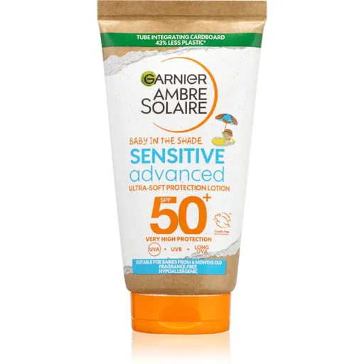 Garnier Ambre Solaire Sensitive Advanced dětský ochranný krém SPF 50+ 50 ml