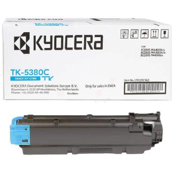 KYOCERA TK5380C - originální toner, azurový, 13000 stran