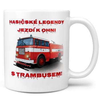 Hrnek Hasičské legendy – Trambus (Náplň hrníčku: Žádná)