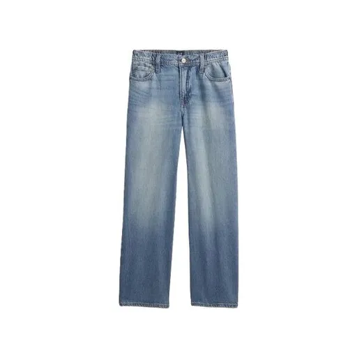 GAP V-BAGGY MED Dětské džíny, modrá, velikost 8Y