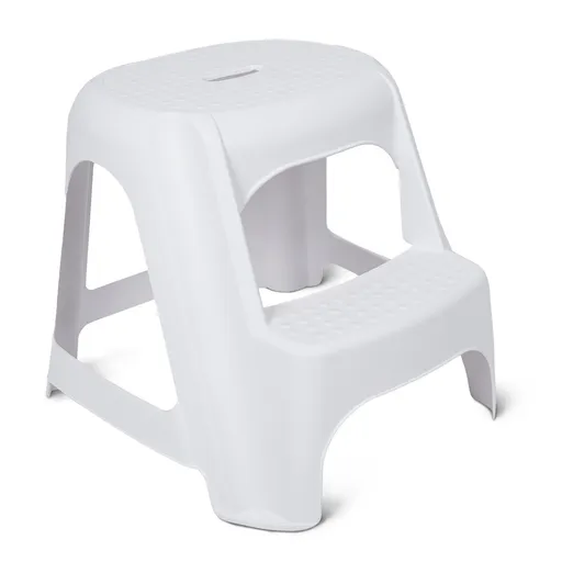 4Home Plastové stupátko, bílá, 55 x 48 x 40 cm