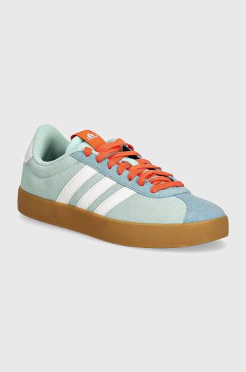 Sneakers boty adidas Vl Court tyrkysová barva, JI1606