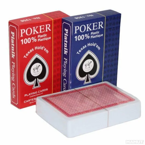 Piatnik Poker - 100% Plastic Jumbo Index Speciál