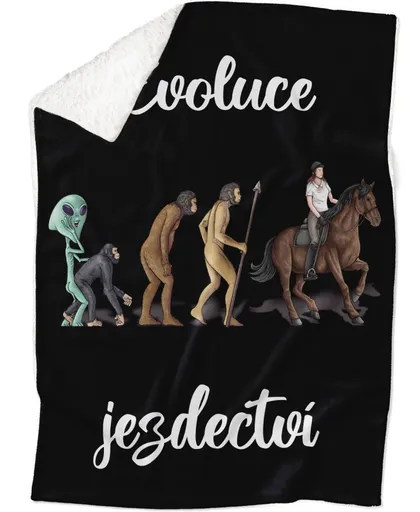 Deka Evoluce jezdectví (Podšití beránkem: ANO)