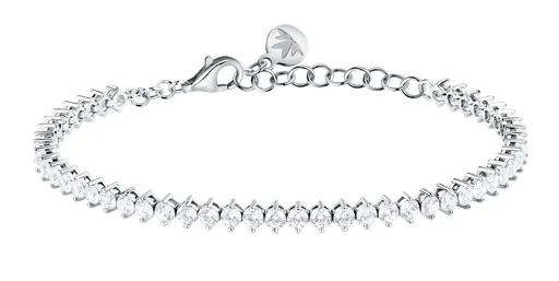 Morellato Oslnivý tenisový náramek s kubickými zirkony Tesori SAIW261