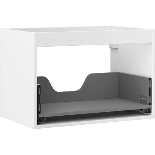 MEXEN Box-A skříňka pro umyvadlo 70, 1 šuplík, bílá mat 91AX0-0700-470-1-01