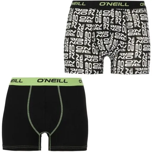 O'Neill BOXERSHORTS 2-PACK Pánské boxerky, světle zelená, velikost XXL