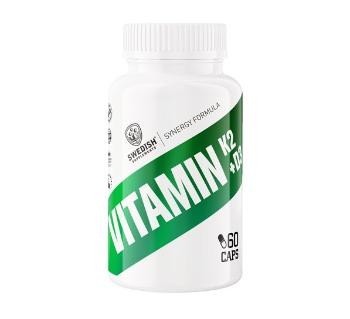 Vitamin K2 + D3 - Swedish Supplements 60 kaps.