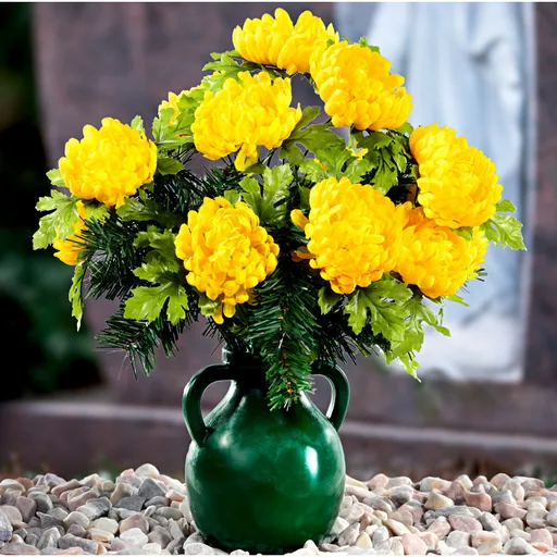 Kytice na hrob Chryzantémy