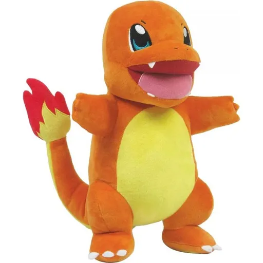 Jazwares Pokemon interaktivní Plyš Flame Action Charmander