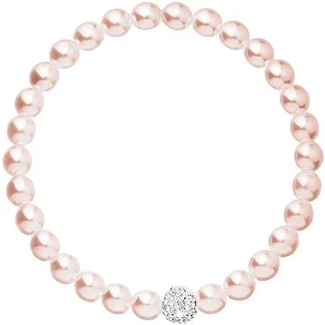 EVOLUTION GROUP 33115.3 perlový, dekorovaný krystaly Preciosa® (růžový) (8590962333350)