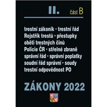 Zákony II B/2022 – Trestní právo (9771802827225)