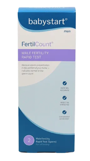 Babystart FertilCount Test mužské plodnosti 2ks