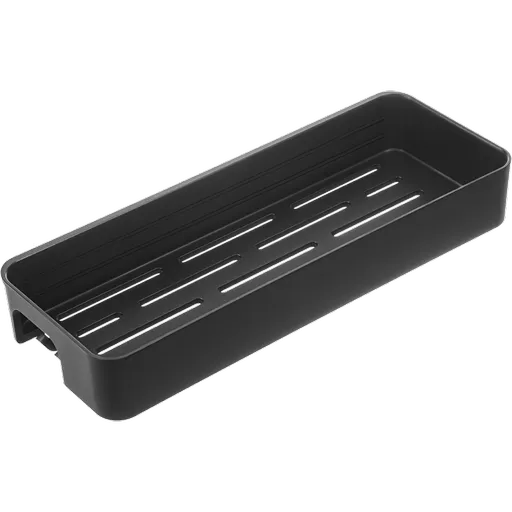 Kuchinox Nástěnná polička APO s okrajem AKA_701T, černá mat