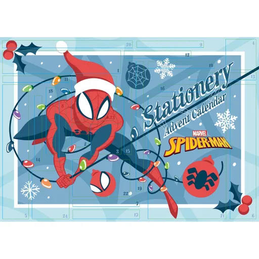 Spiderman adventní kalendář (papírenský)