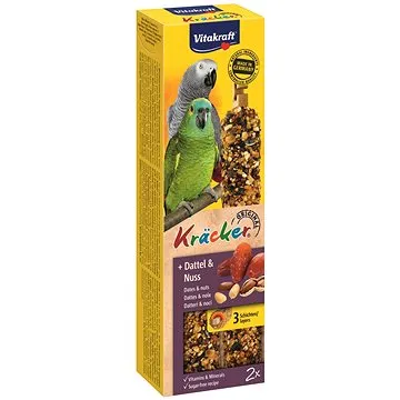 Vitakraft Kracker velký papoušek datle+ořechy 2 ks (4008239212900)