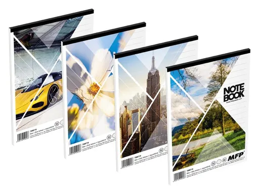 blok trhací A5 linka, 50 listů mix - MFP Paper