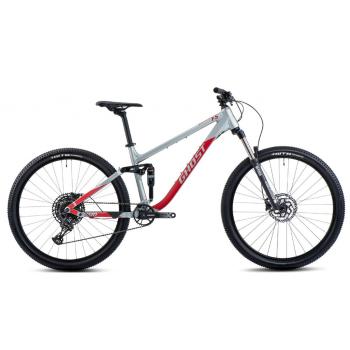 Celoodpružené kolo Ghost Kato FS Base 29 - model 2024  Grey/Red  XL (20", 188-195 cm)