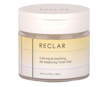 Reclar Calming & Soothing Re-balancing Toner Pad multifunkční polštářky 150 ml