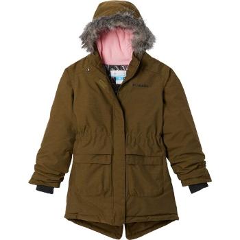 Columbia NORDIC STRIDER JACKET Dětská zimní bunda, khaki, velikost