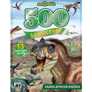 JIRI MODELS 500 SAMOLEPEK DINOSAUŘI Samolepková knížka, mix, velikost