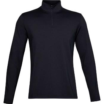 Under Armour LW 1/4 ZIP Pánské triko s dlouhým rukávem, černá, velikost