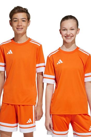 Detské tričko adidas Performance oranžová farba, JC8666