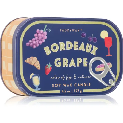Paddywax Bistro Bordeaux Grape vonná svíčka 127 g