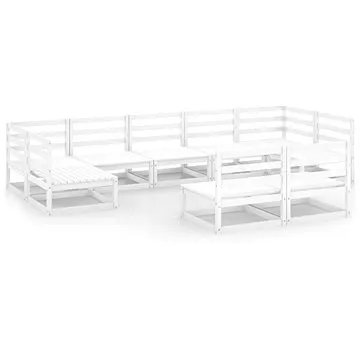 9dílná zahradní sedací souprava masivní borovice, 3076160 (3076160)