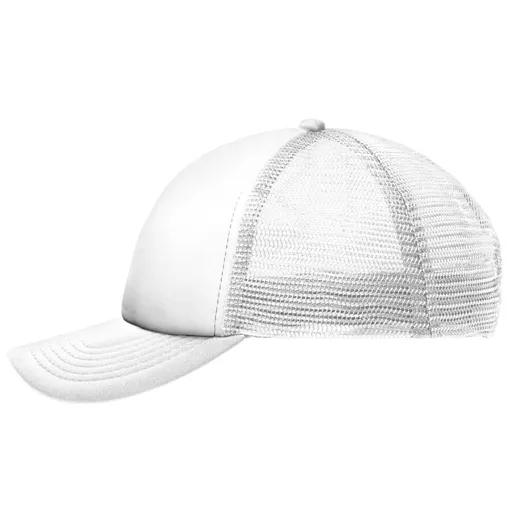 Myrtle Beach (Daiber) Dětská 5 panelová kšiltovka MB071 - Bílá / bílá | uni dětská