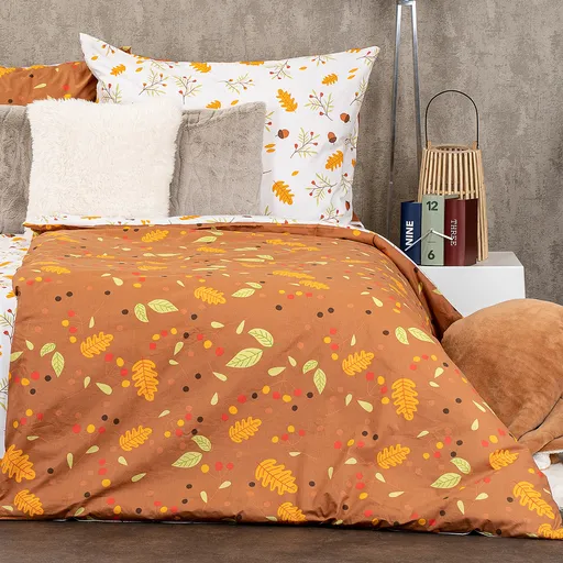 4Home Bavlněné povlečení Podzim, 140 x 200 cm, 70 x 90 cm