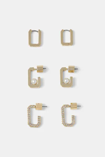 Náušnice AllSaints 3-pack