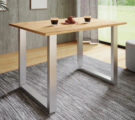 VCM Jídelní stůl Xona 140x80 U-nohy, dub medový