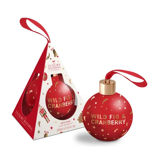 Grace Cole Pěna do koupele v baňce Fík & Brusinka 250 ml