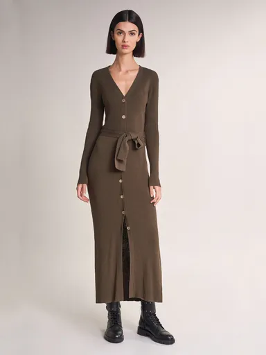 Salsa dámské khaki zelené šaty 124026 S